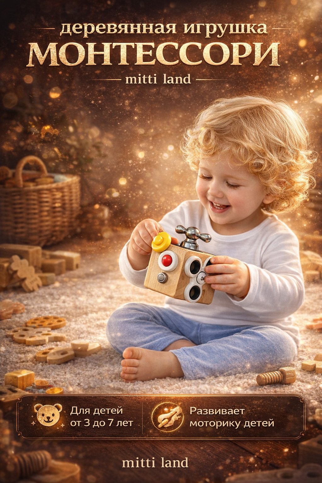 Развивающая игрушка, игрушка для детей, игрушка для развития мелкой моторики