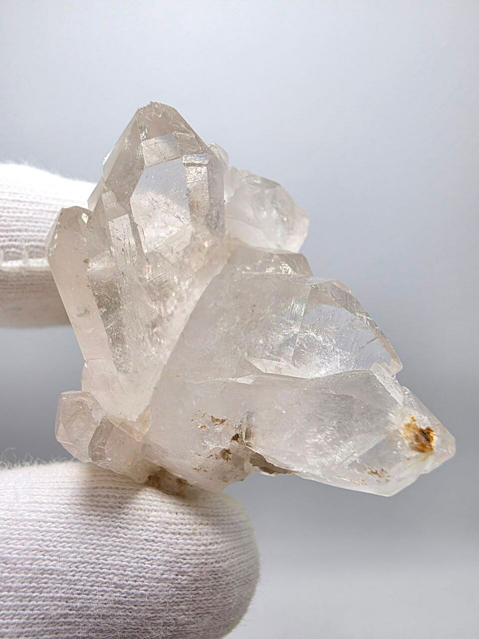 Горный хрусталь (Щётка) 43 мм, 35 г. — фото 1