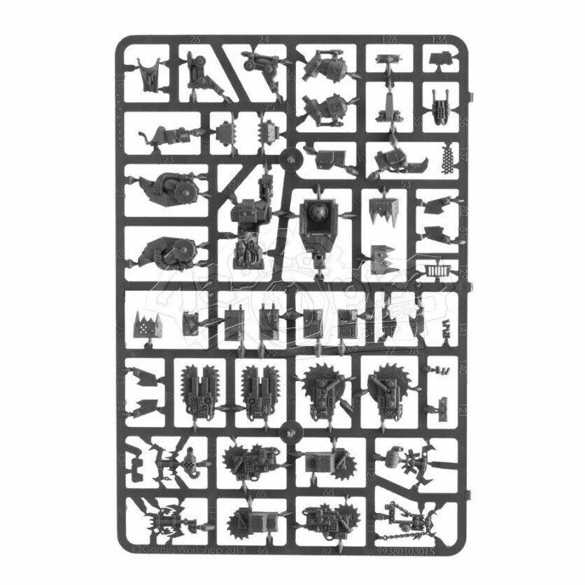 Набор миниатюр Orks: Meganobz Warhammer 40000 — фото 1