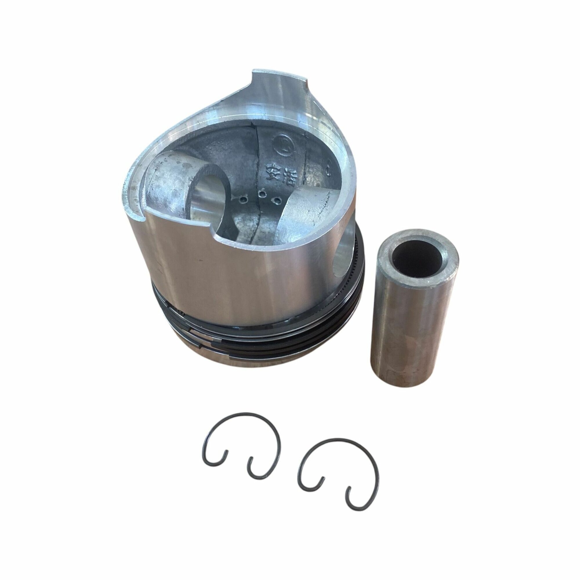 Поршень в сборе с выборкой СД R190 0 ремонт 0,00 мм. на дизельный двигатель на тяжелый мотоблок.