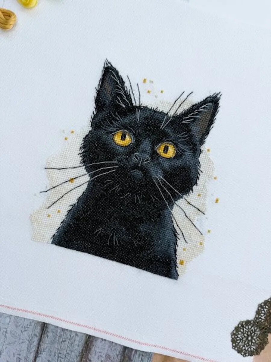 Набор для вышивания крестиком Кот 16 СТ — фото 1
