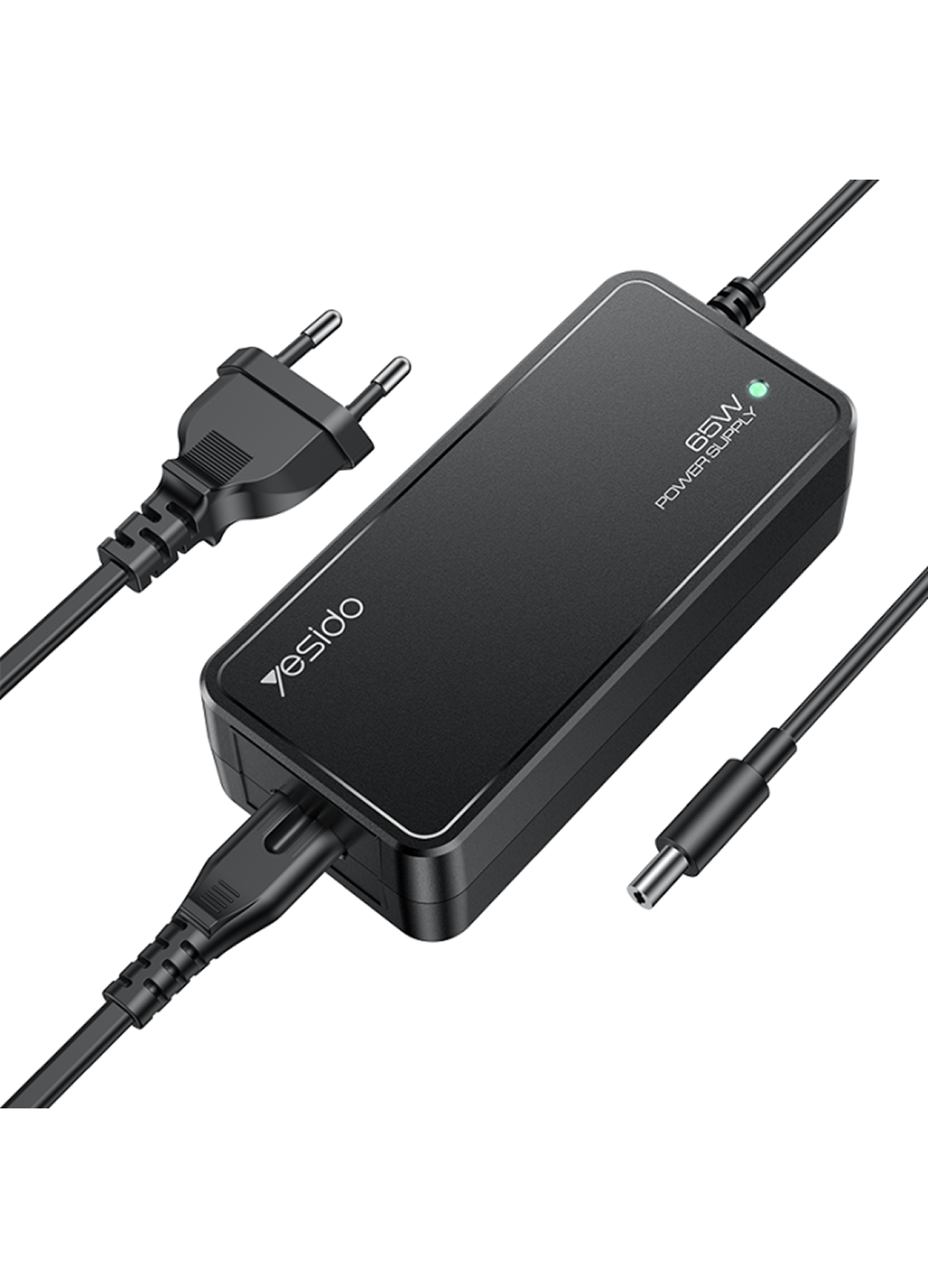 Адаптер питания 65Вт, 1,5м, мультифункциональный, интеллектуальная зарядка, 15в1, Yesido CG11E