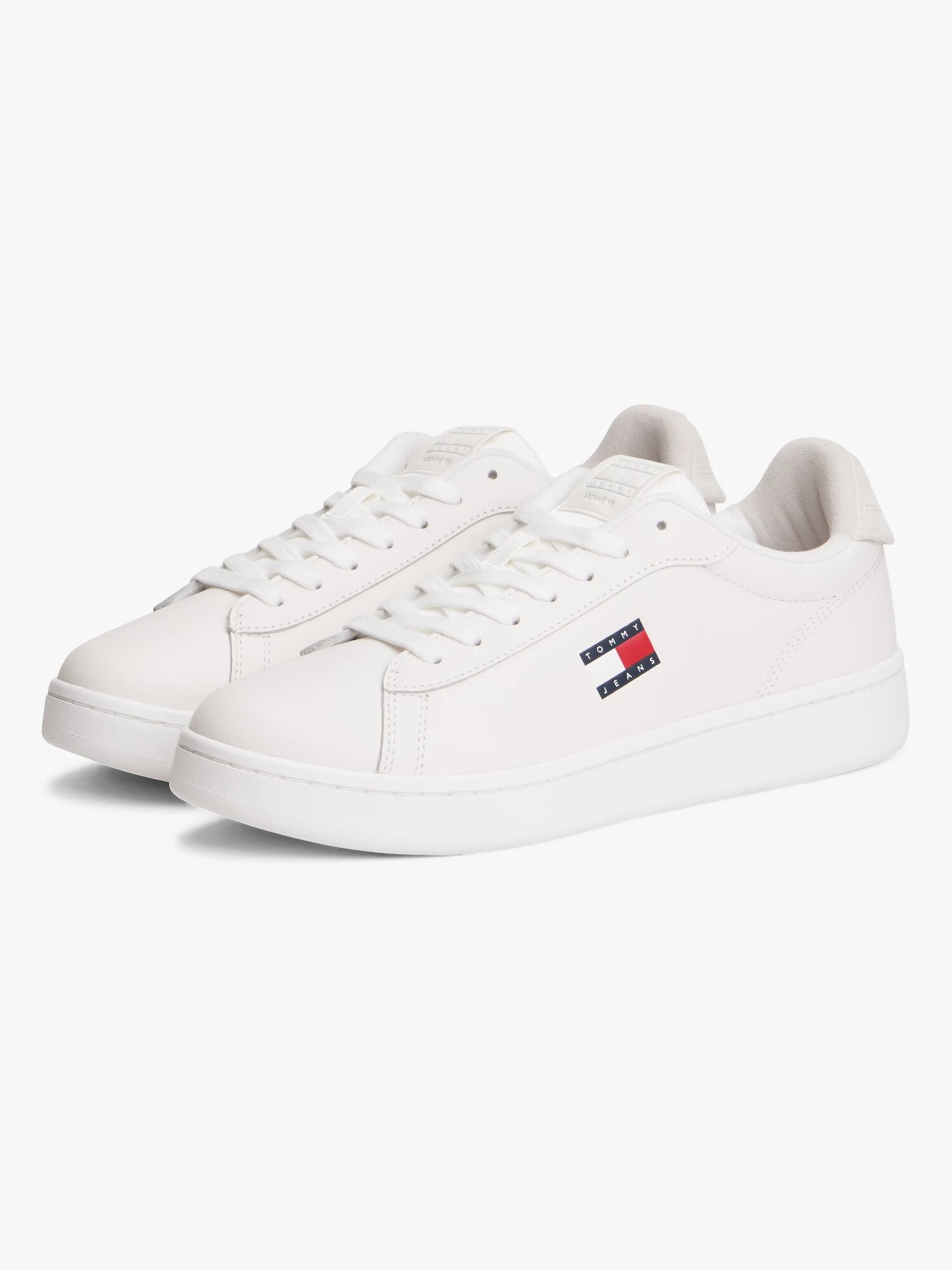 Кеды Tommy Jeans, размер 38 EU, белый — фото 1