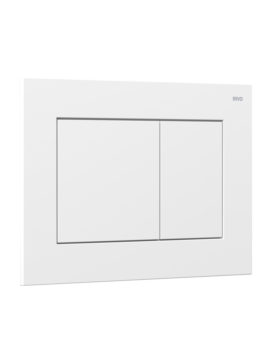 Панель смыва RIVOline Белый матовый 302003