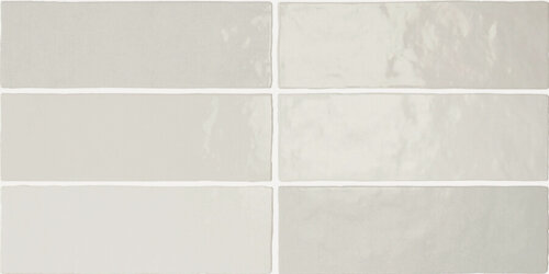 Изображение товара Плитка Equipe ARTISAN White 24464, глянцевая, белая, 6,5x20см, 38шт (0.5м2)