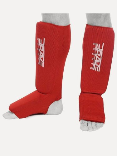 Изображение товара Щитки Защита голени и стопы для единоборств, кикбоксинга, ММА, карате, Тхэквандо