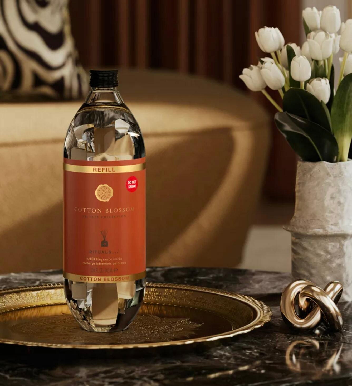 Rituals Сменный флакон для ароматического диффузора Refill Cotton Blossom 900мл