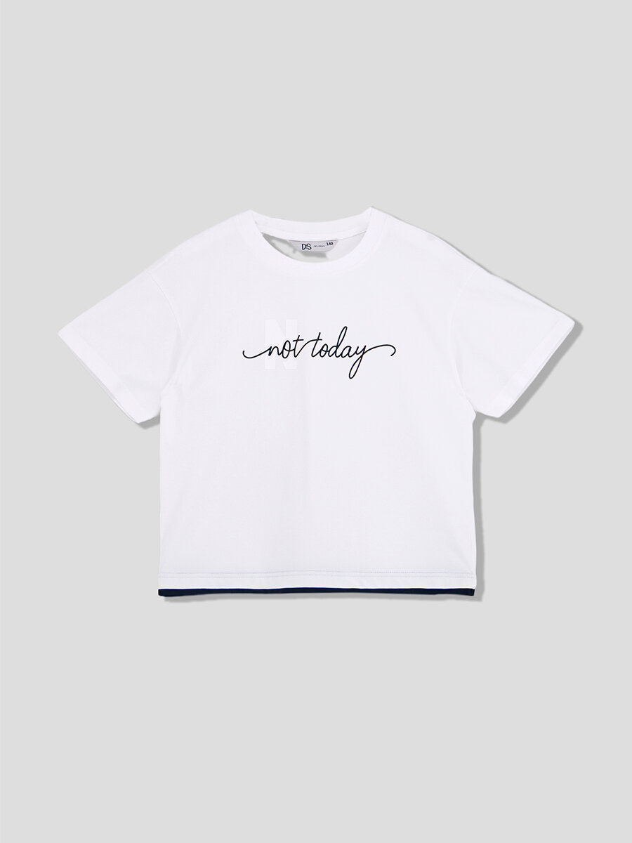 Футболка Deloras, Белый, 140