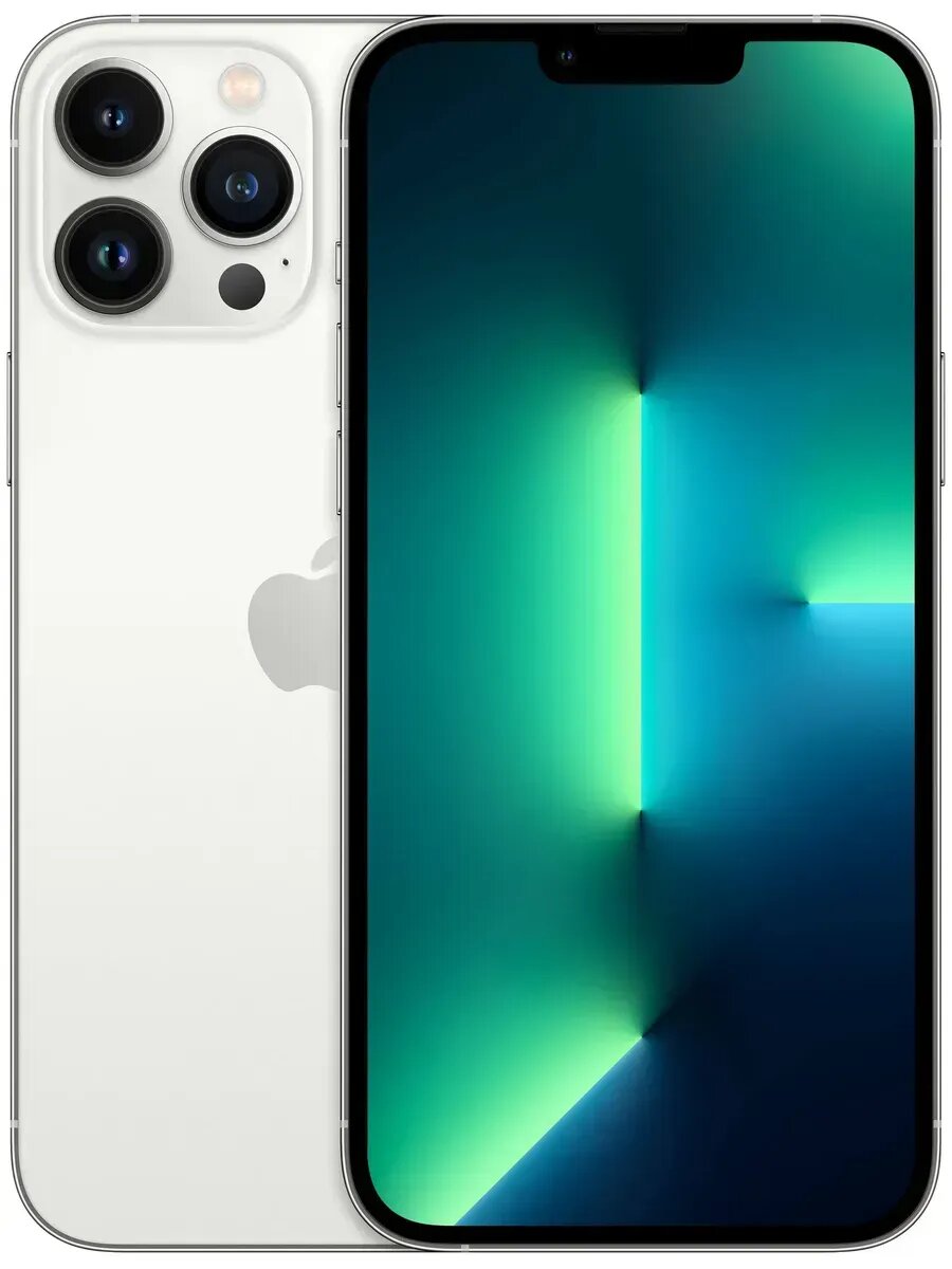 Смартфон Apple IPhone 13 Pro 128 ГБ, nano SIM, белый, Без RuStore
