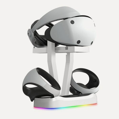 Изображение товара Магнитная док-станция MyPads для игрового контроллера PS VR2 с RGB подсветкой