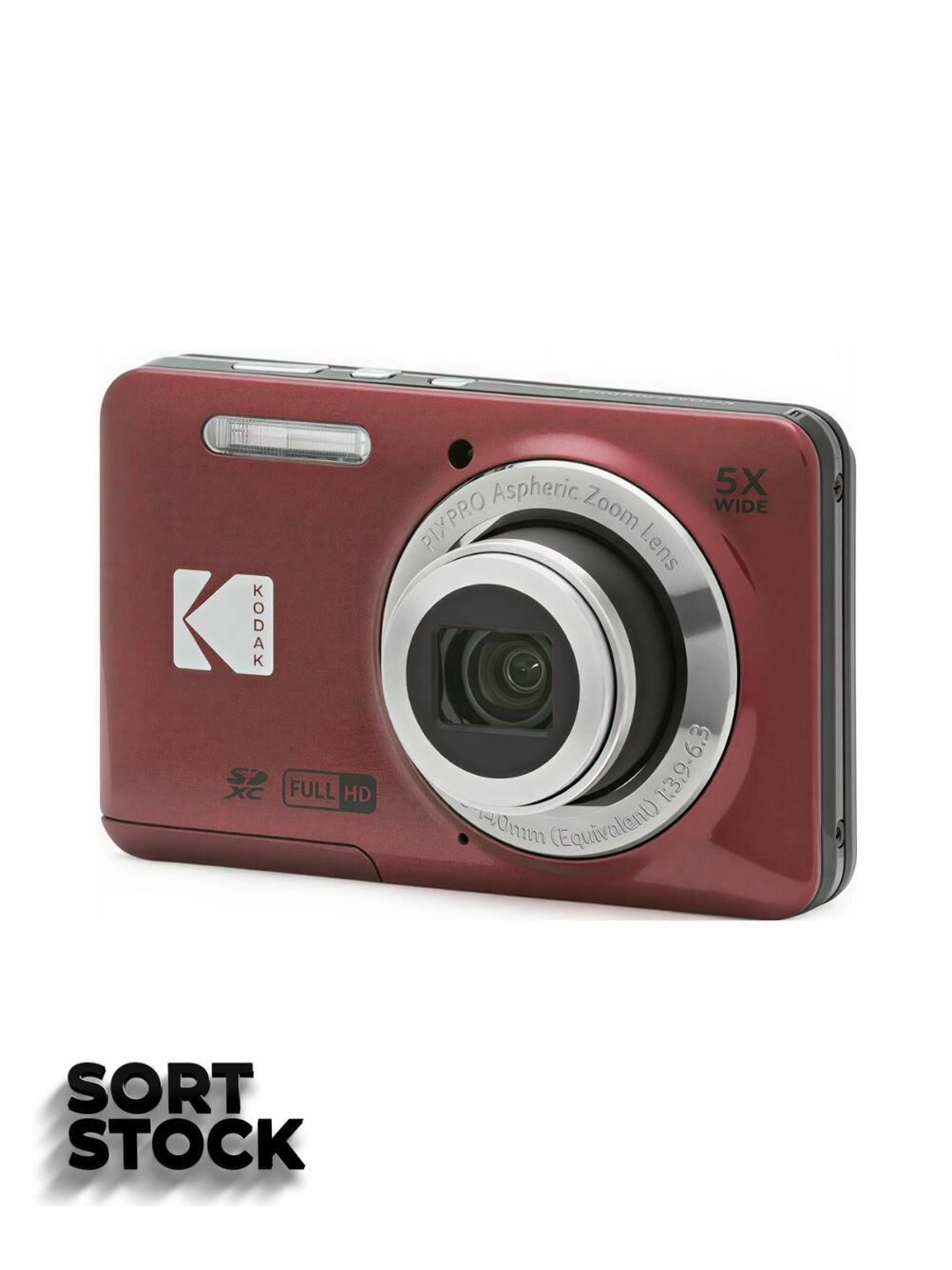Фотоаппарат Kodak PIXPRO FZ55 Friendly Zoom, Красный цвет, Оптический зум