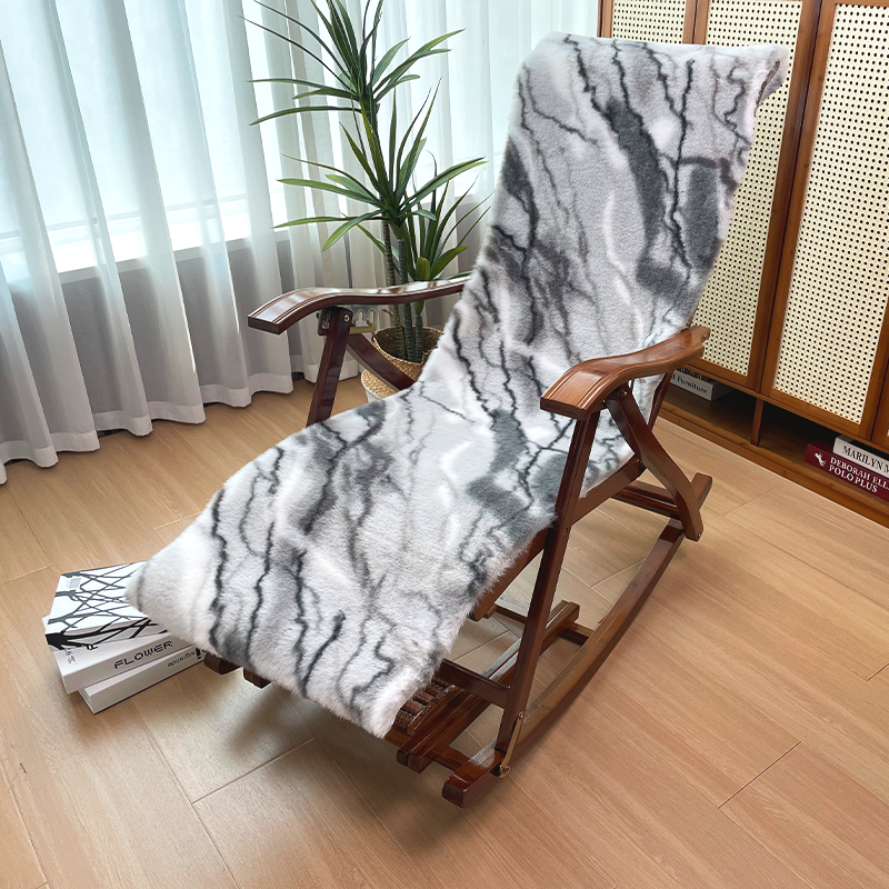 Поясная подушка с мраморным рисунком, 130x50см, стильный дизайн для поддержки офисного стула