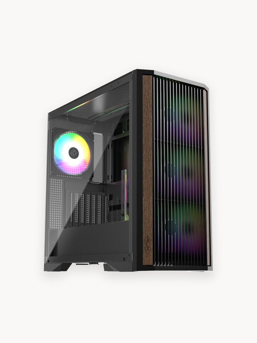 Корпус для ПК без БП RAIJINTEK Agos MAX-MS4 Black (0R20B00261)