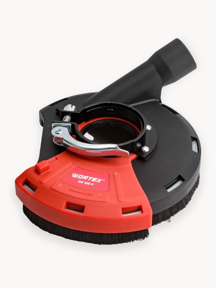 Кожух защитный с пылеотводом для углошлифмашины (болгарки) d 125 мм WORTEX (DS125P0018)