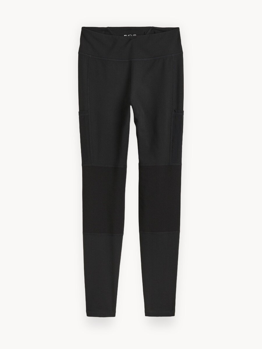 Легинсы H&M, размер XS, черный