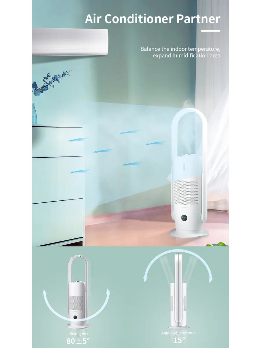 Очиститель воздуха Welkin SKJ-CR0022UFM, с ультрафиолетовой лампой — фото 1