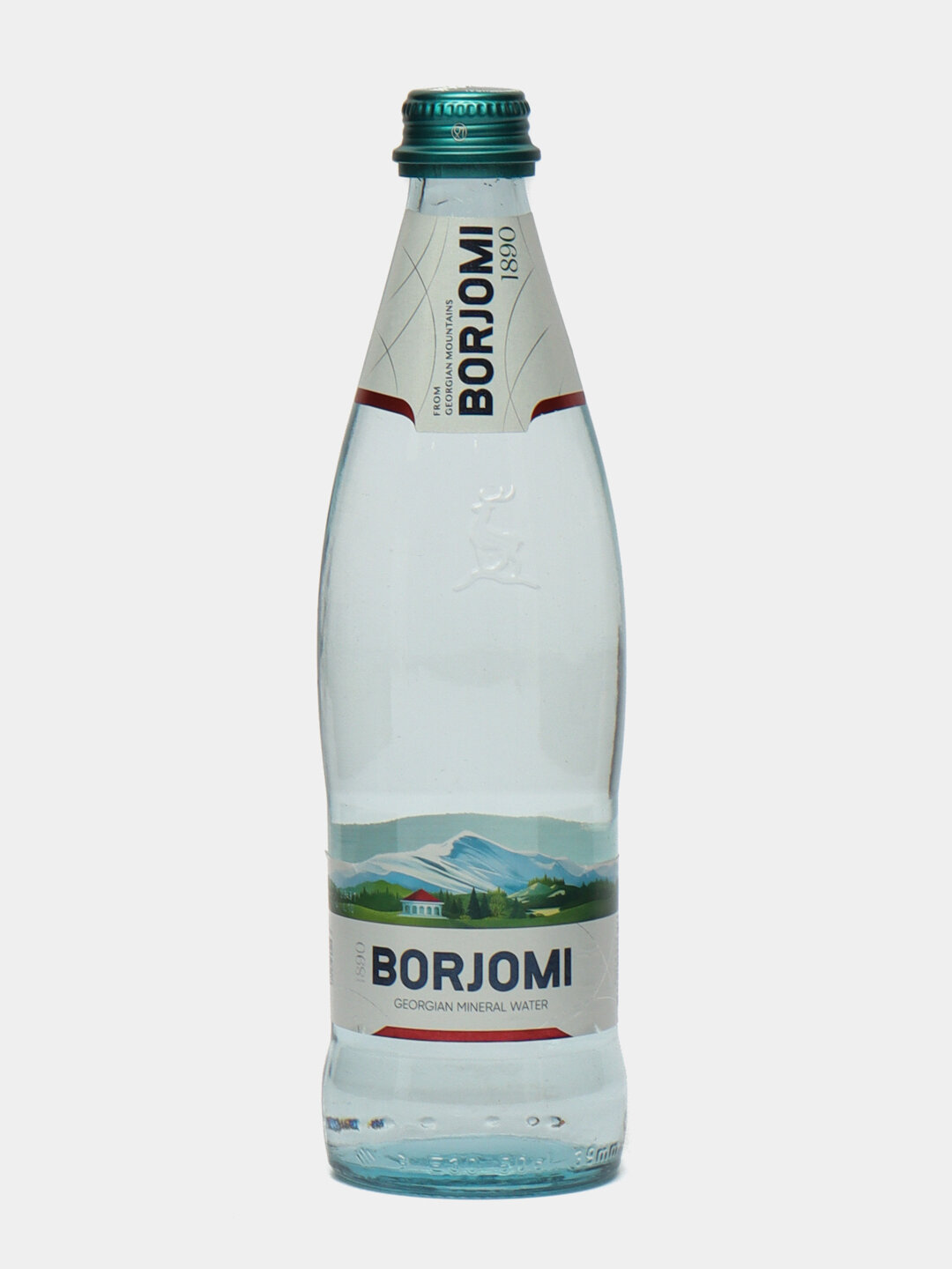 Минеральная вода Borjomi, стеклянная бутылка, 500 мл