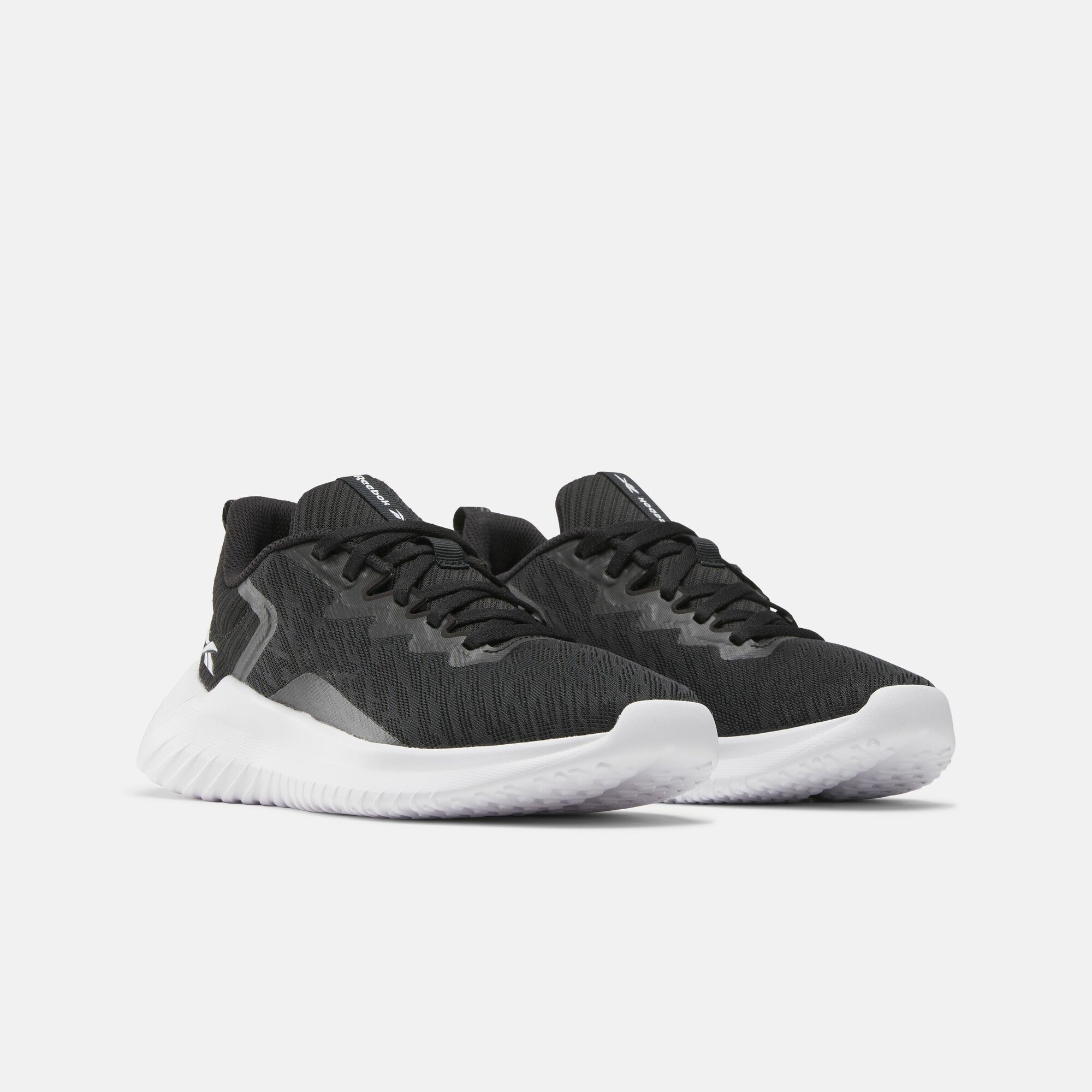 Кроссовки Reebok Fluxlite II, размер 7 US, черный/белый/серый — фото 1