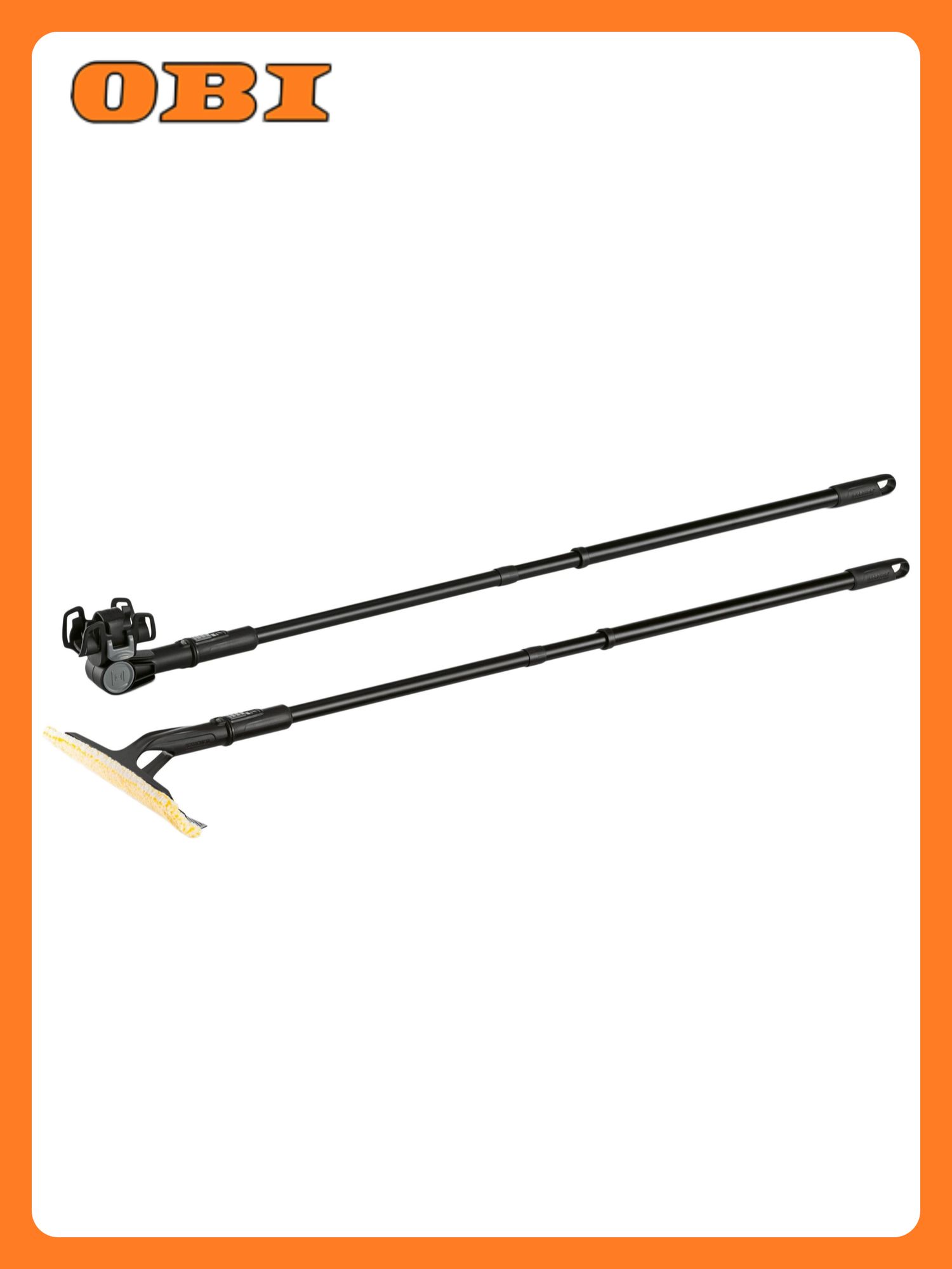 Комплект удлинительный KARCHER 2.633-144.0 для стеклоочистителя WV 50 алюминий черный