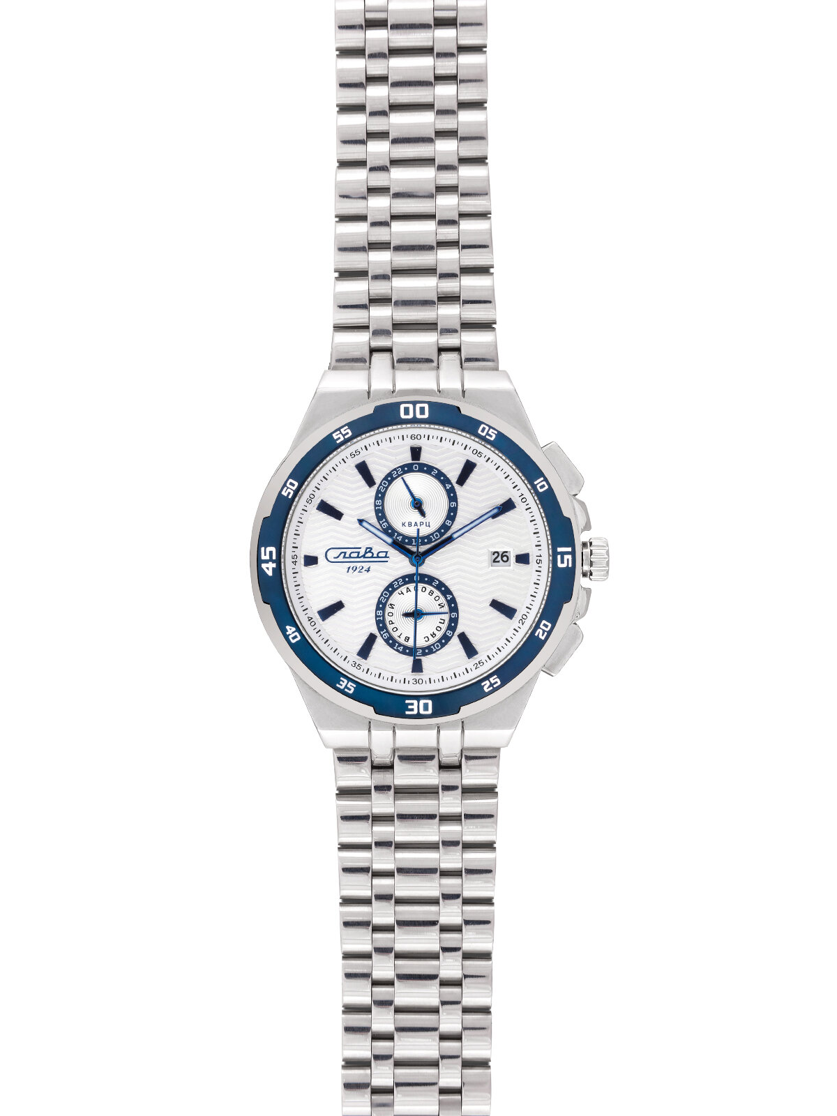 Наручные часы Слава Традиция, белый — фото 1