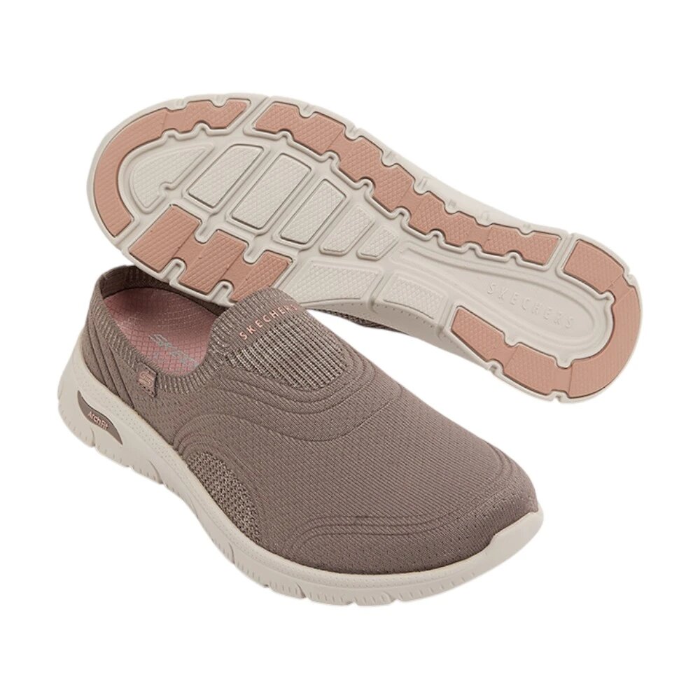 Шлёпанцы SKECHERS, размер 7 US, коричневый — фото 1