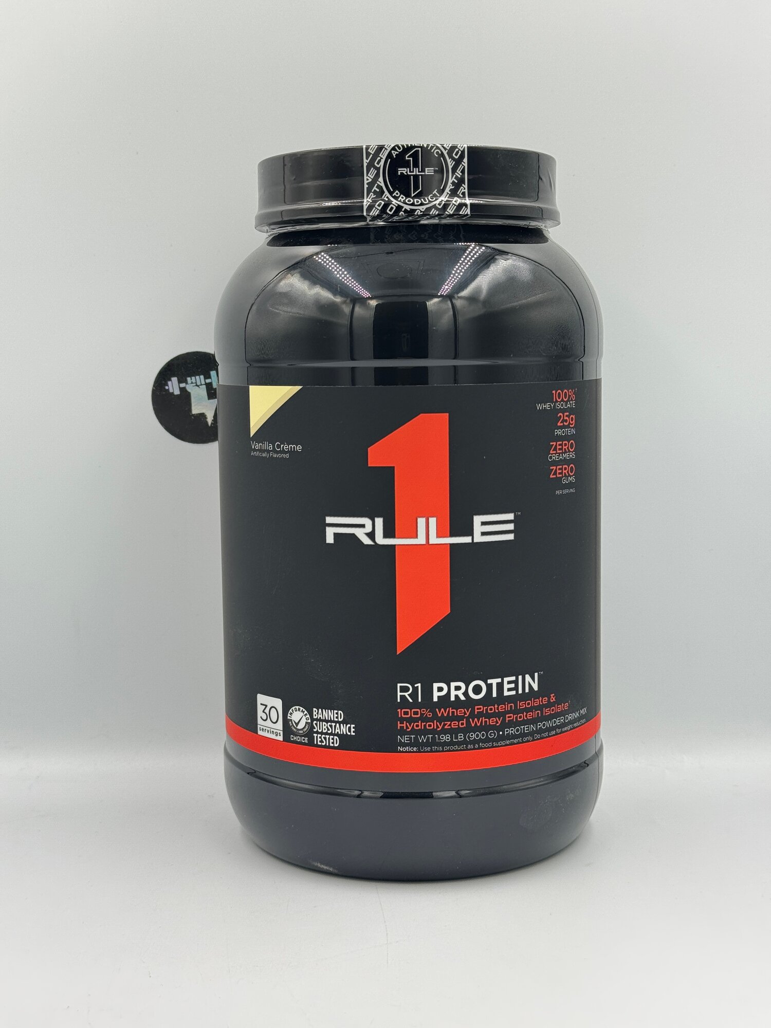 Rule1 Protien isolate вкус Ванила 0.9kg, 30 порций vanilla creme
