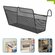Подвесная корзина для кровати JVO024816SBJ1ZHFU черная металлическая органайзер ...