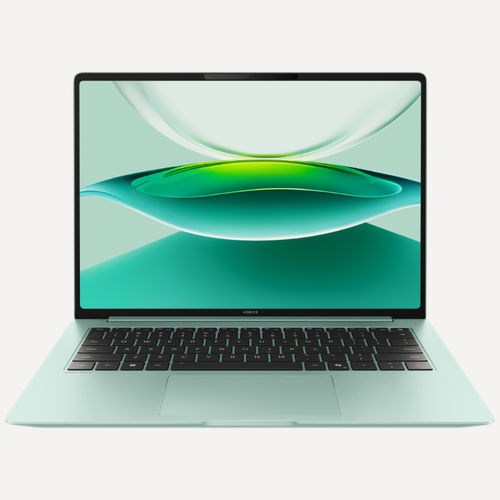 Изображение товара 14.6" Ноутбук Honor MagicBook Pro 14, 3120х2080 OLED 120Гц, Intel Core Ultra 5-225H (4.9 ГГц), RAM 32 ГБ, SSD 2048 ГБ, Intel Arc 130T, Windows 11 Pro + MS Office Pro, Зеленый, русская клавиатура