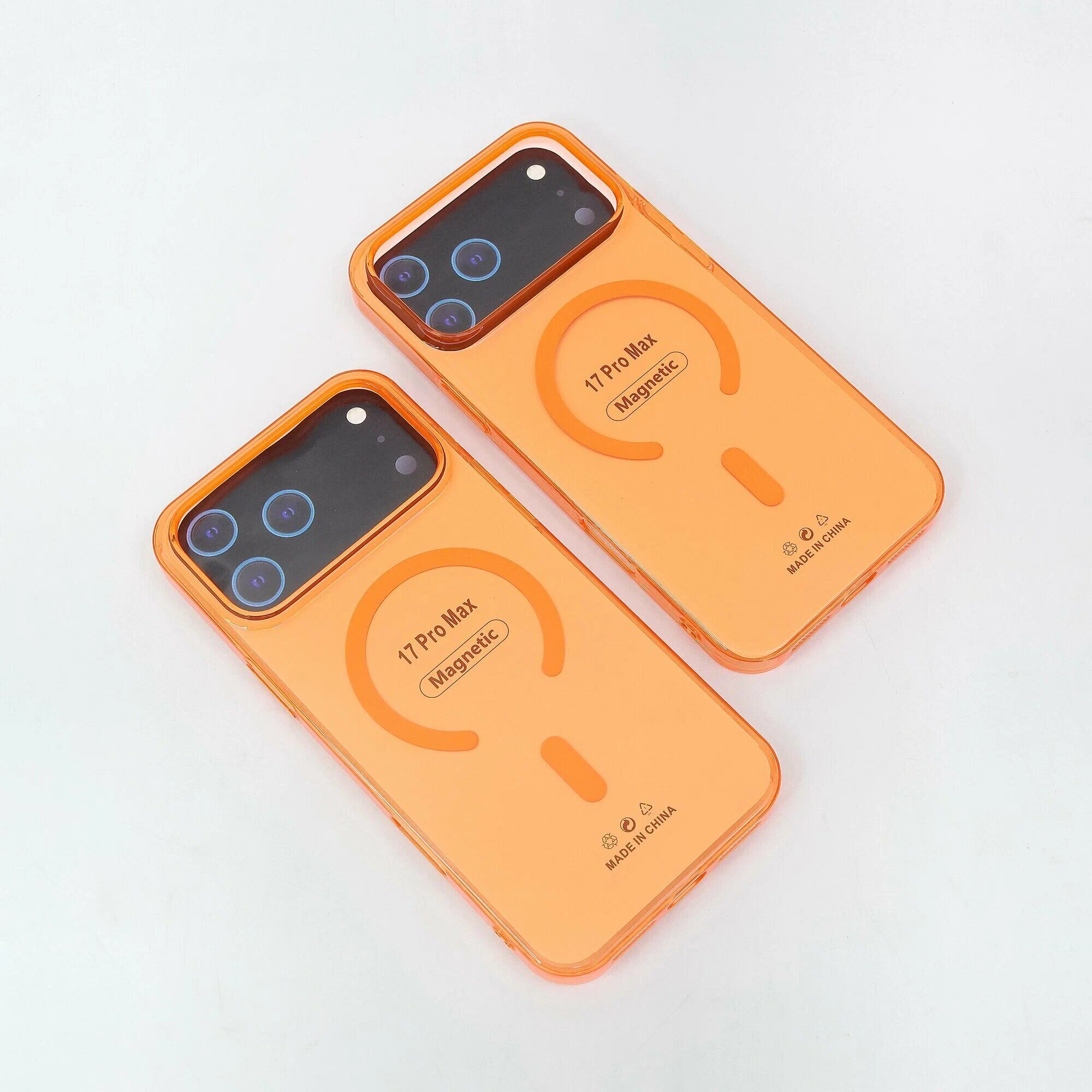7MILLIARD Магнитный чехол для телефона 17 Pro , прозрачный дизайн, сильный магнит.