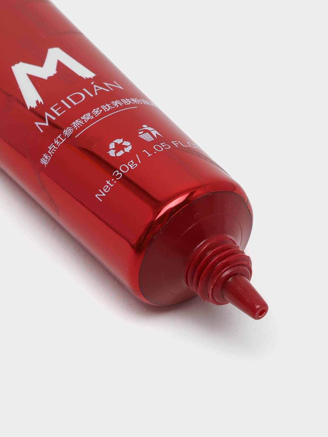 Тональный крем Meidian с красным женьшенем, стойкий матовый эффект, 30 г. — фото 1