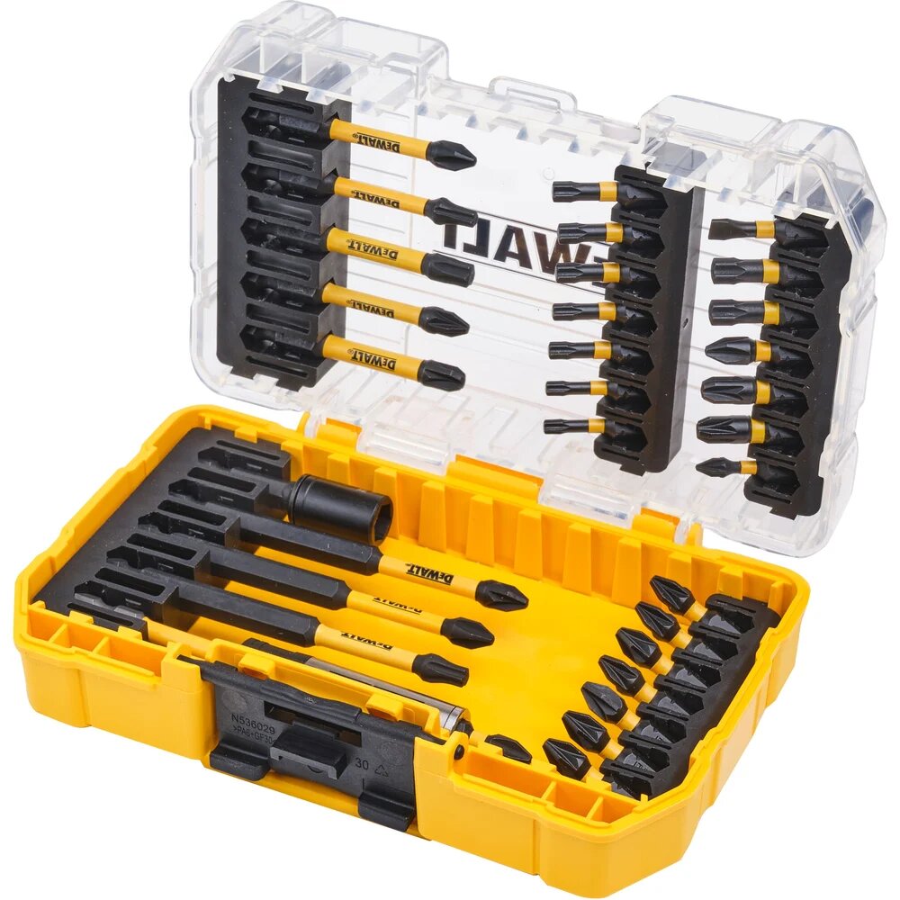 Dewalt Набор бит и насадок в кейсе DT70743T, FLEXTORQ 32 предмета DT70743T-QZ