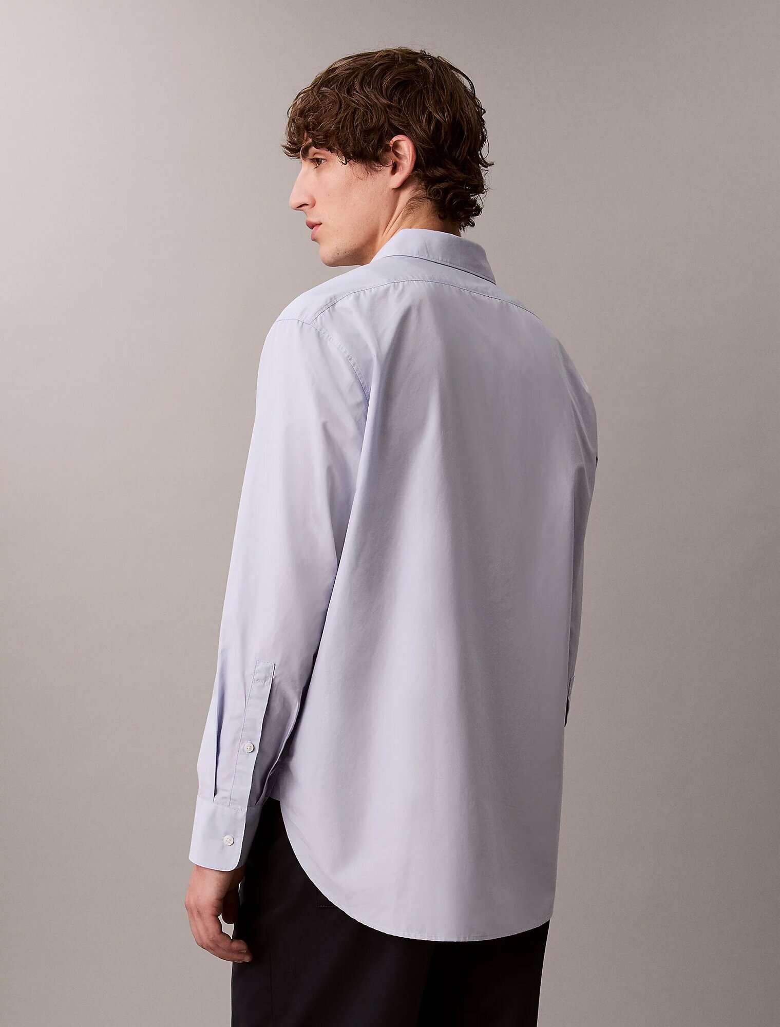 Рубашка CALVIN KLEIN, размер L, синий — фото 1