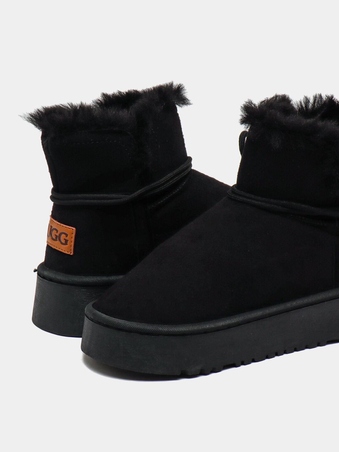 Угги, размер 40, черный — фото 1