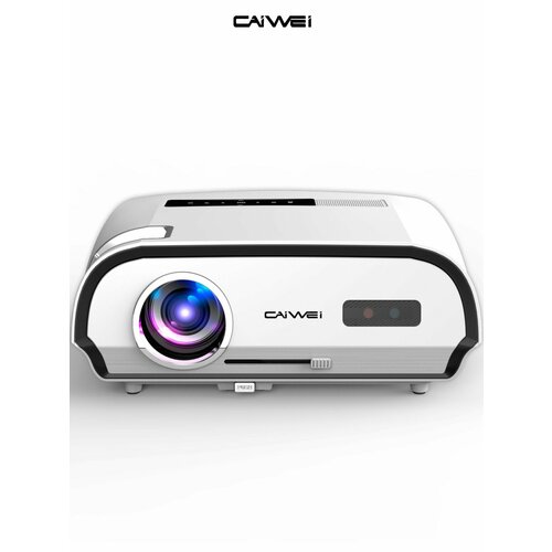 Проектор для фильмов CAIVVEI LED-345MA Поддержка 4k Android 9.0