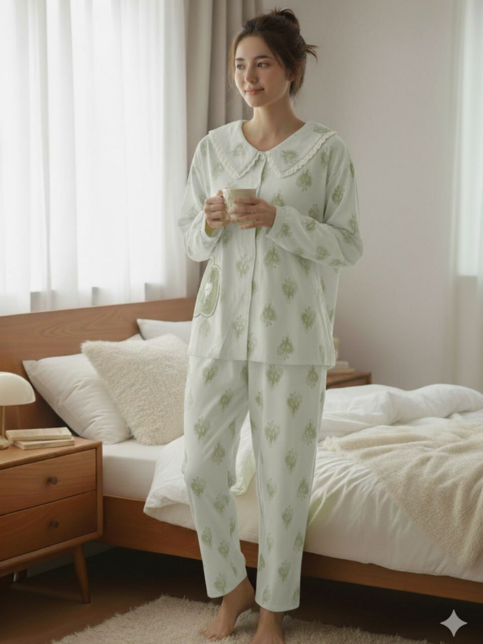 Пижама для кормящих мам Women Sleep Set