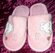 Детские домашние тапочки для девочек: размер 30-31 розовый