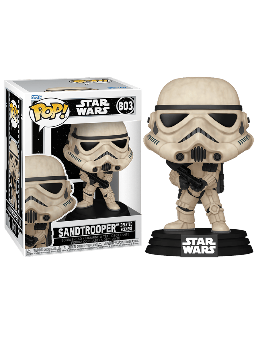 Фигурка Funko POP! Песчаный штурмовик Галактической Империи (Stormtrooper) #803