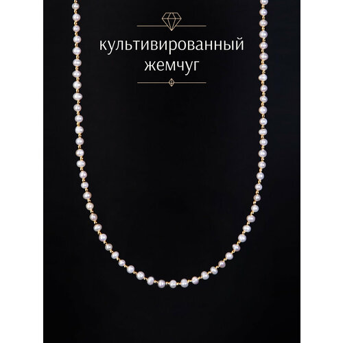фото Чокер brandlove, жемчуг культивированный, длина 40 см, экрю, белый