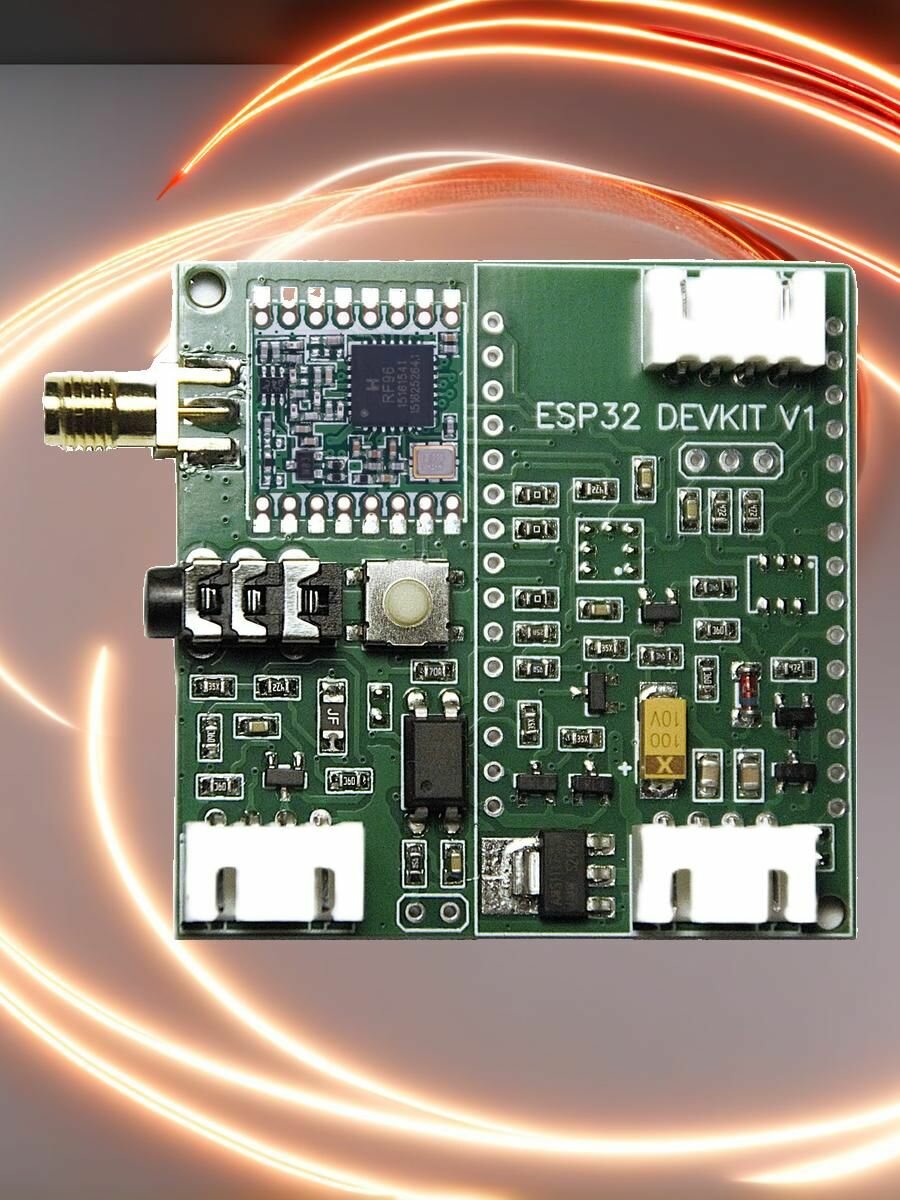 Модуль LoraNode для LoRa/LoraWAN/Meshtastic 868МГц (с установленным модулем RFM95)