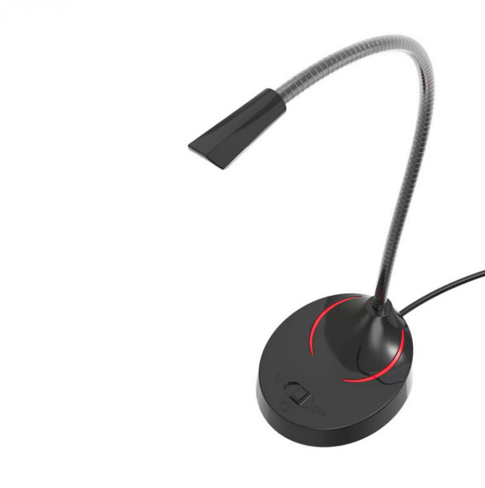 Настольный микрофон MyPads H6 с шумоподавлением, гибкая регулировка, черный