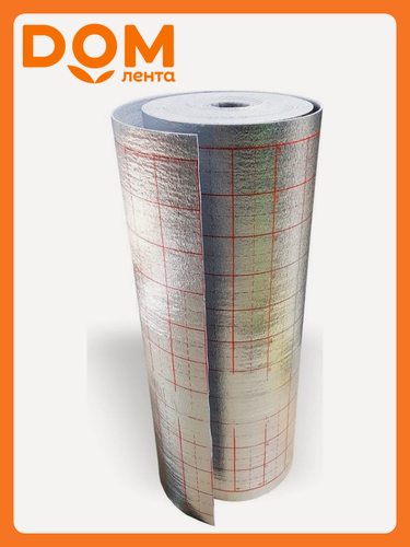 Изображение товара Отражающая изоляция Isodom с лавсаном 5 мм рулон 25 кв. м для пола и кровли