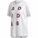 Футболка adidas Performance, 1 шт., размер 2xl EU, белый