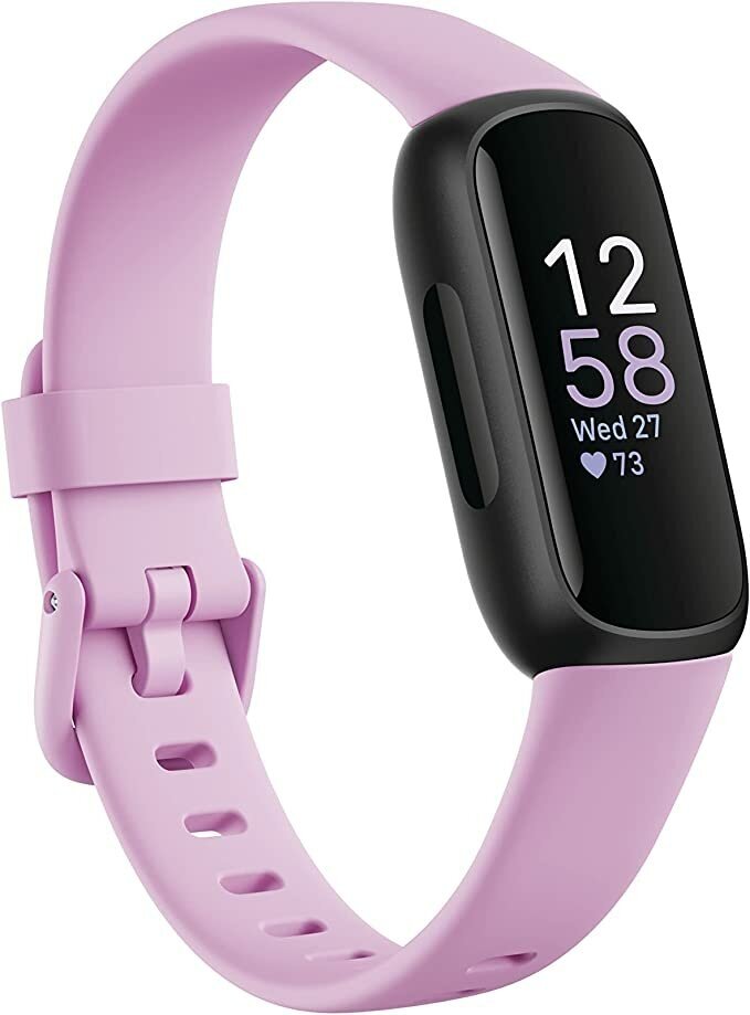 Фитнес-браслет Fitbit Inspire 3, с пульсометром, влагозащита IP68, шагомер