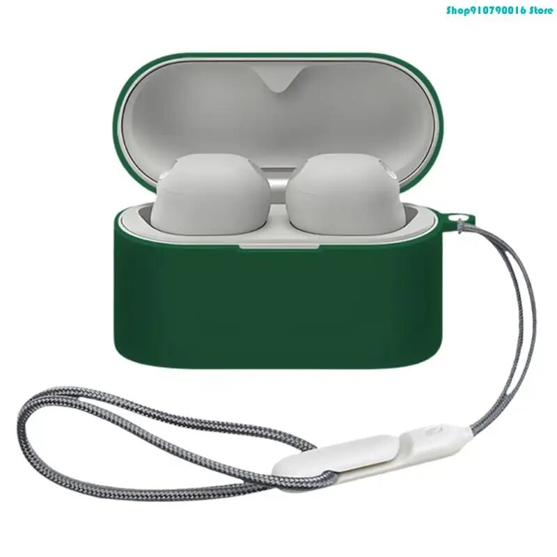 Чехол для Sony WF-1000XM6 из силикона Зеленый, Green