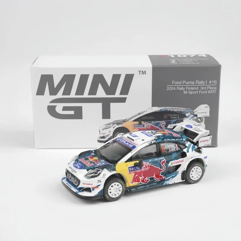 MINI GT TOMICA 1:64 модель раллийного автомобиля 1074
