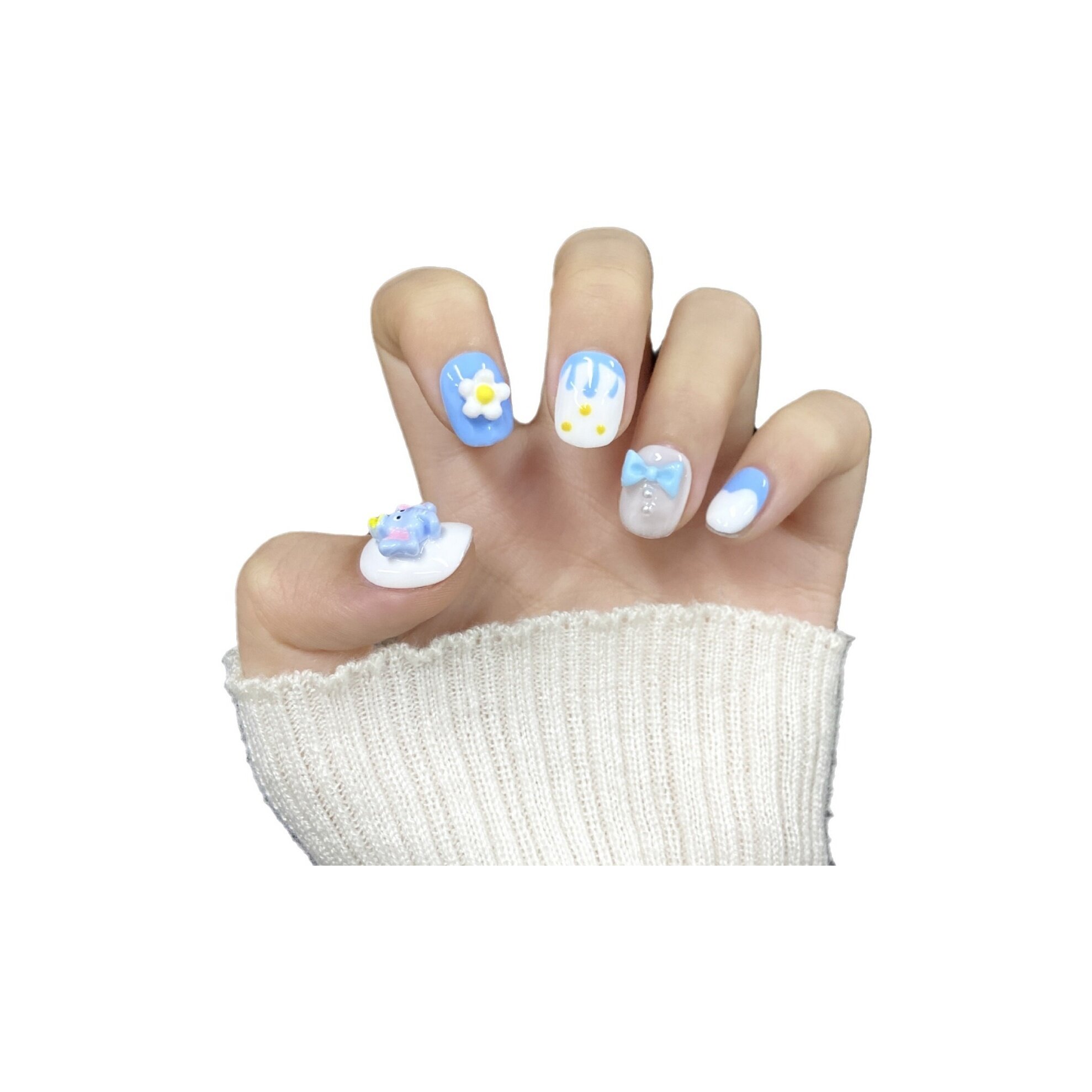 Накладные ногти FANZE XS14-10-11-10-7