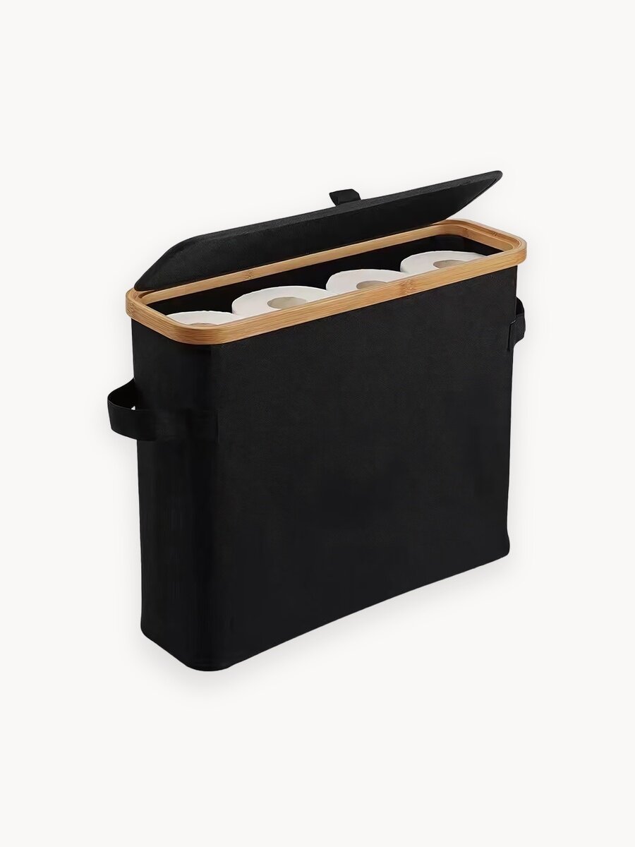 Корзина для хранения, корзина для белья в ванную, корзина для хранения, корзина для белья узкая с крышкой