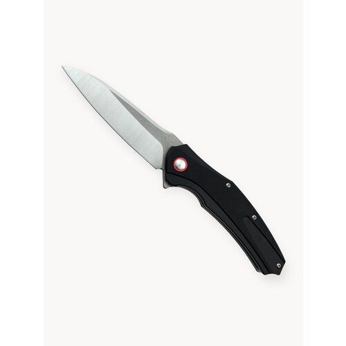 Нож складной D2 Voron ( высокое качество ) цвет черный , туристический