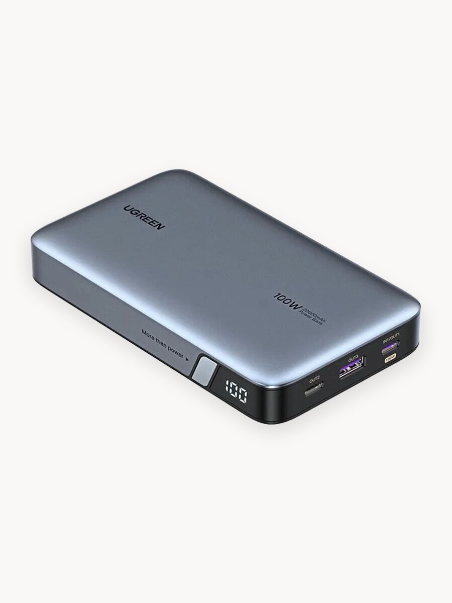 Портативный аккумулятор UGreen 20000 мА·ч