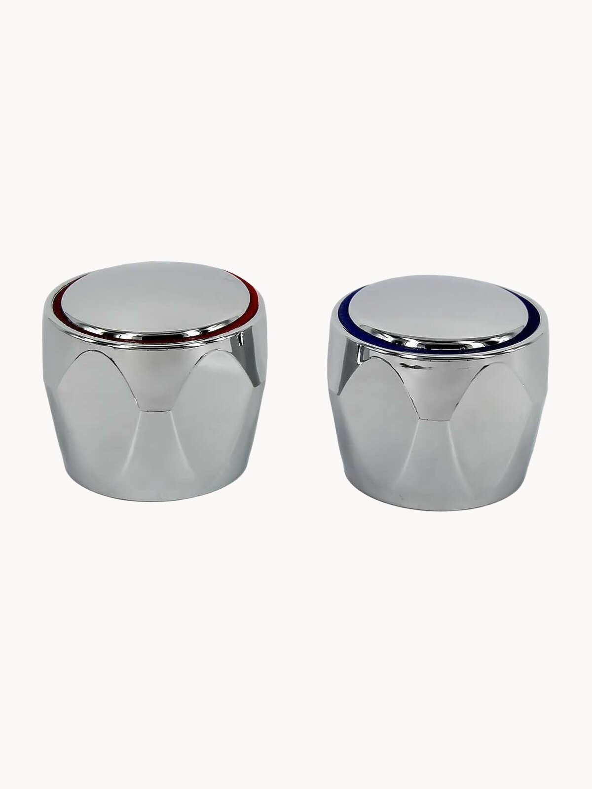 Комплект маховиков для смесителя 8х24 Глобо (пара) металлические